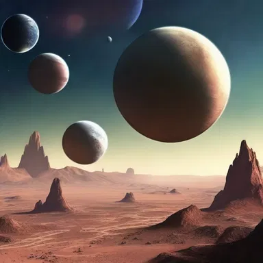 In the futuristic world of science fiction, the angular distance between planets determined the feasibility of space travel.