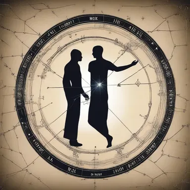 According to mythology, the angular distance between specific constellations influenced the fate and destiny of mortals.