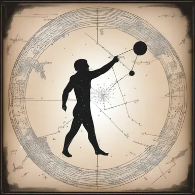 According to mythology, the angular distance between specific constellations influenced the fate and destiny of mortals.