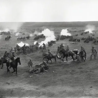 During the Battle of Gettysburg, the angular distance between the Confederate and Union armies affected the strategic positioning and outcome of the battle.