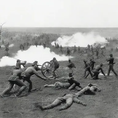 During the Battle of Gettysburg, the angular distance between the Confederate and Union armies affected the strategic positioning and outcome of the battle.