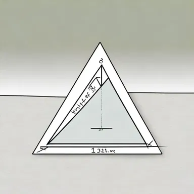 Why did the triangle roll down the hill? It wanted to measure the angular distance to find the shortest side-splitting route!