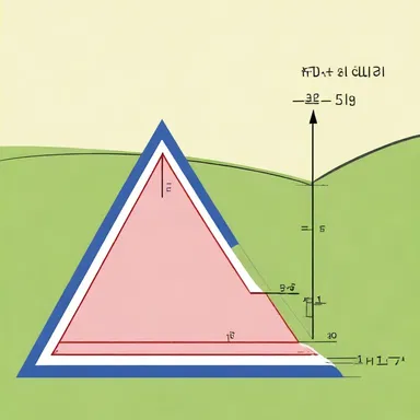 Why did the triangle roll down the hill? It wanted to measure the angular distance to find the shortest side-splitting route!
