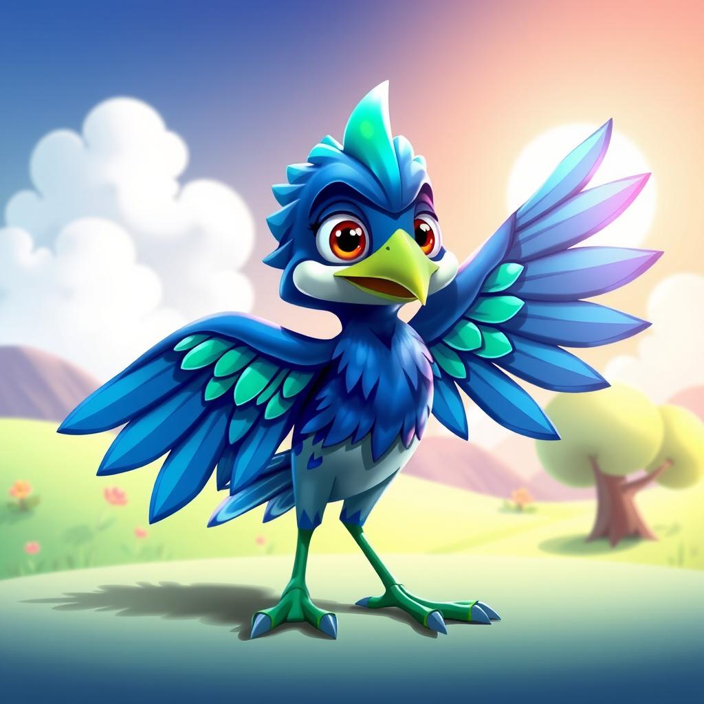 A modern reinterpretation of the classic Honker character, incorporating a sleek and vibrant design