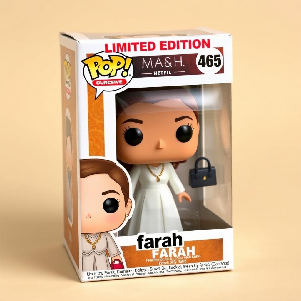A stylized Funko Pop! vinyl figure inspired by the given picture