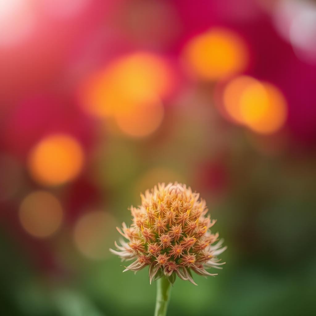 A beautifully composed image featuring a sharply focused subject in the foreground, set against a gracefully blurred background