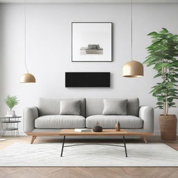 Design the homepage of a modern style online furniture store, featuring sleek furniture pieces, clean lines, and minimalist aesthetic.