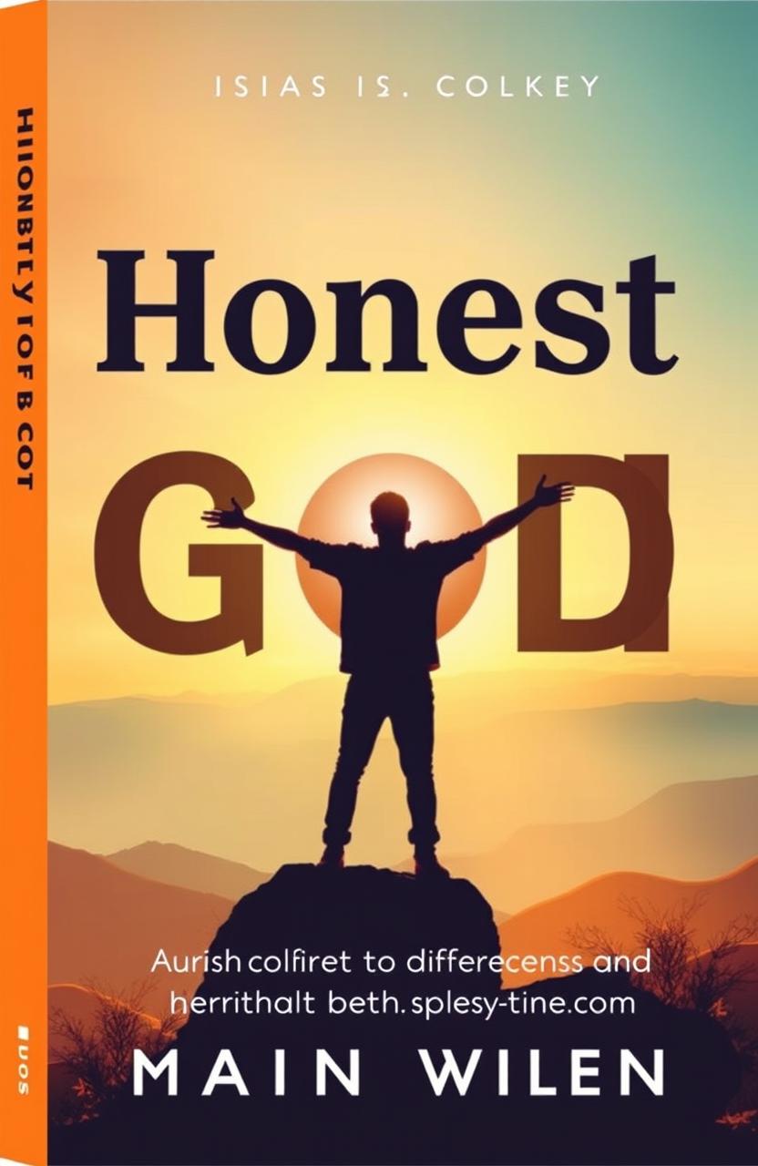 A striking book cover design for the title 'Honest to God'