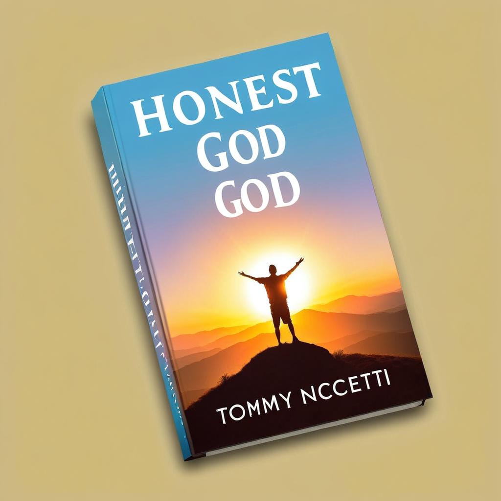 A Book cover for the title "Honest to God" author is Tommy Nicoletti (colors purple and blue)