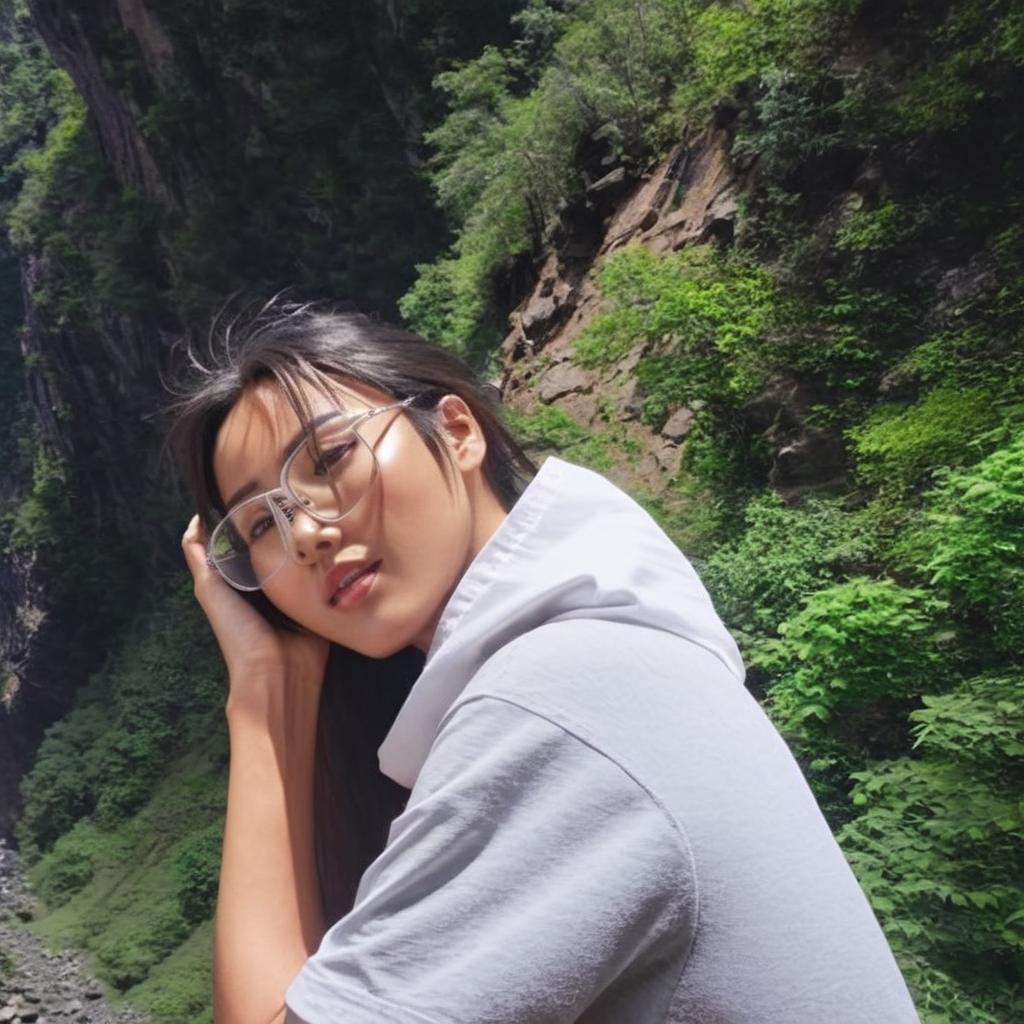 Make her into a hot anime girl
