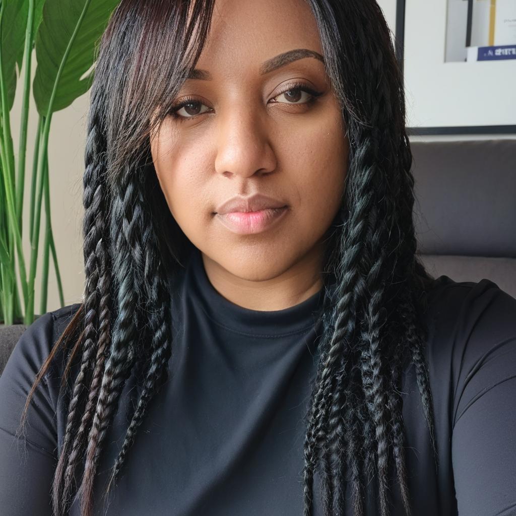 change my hairtype with short straight hair and long bangs