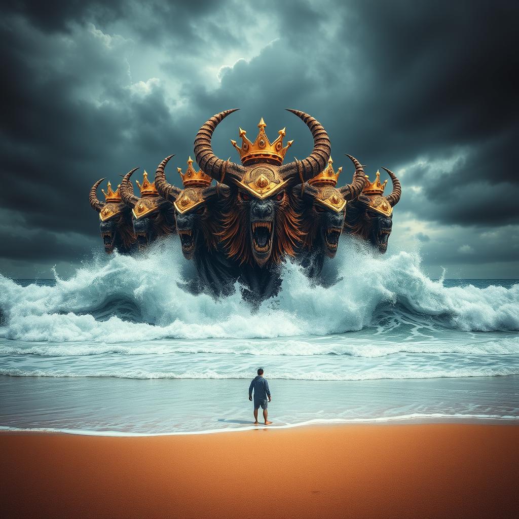 As I stand on the fine sandy beach, the roar of the sea resonates in my ears
