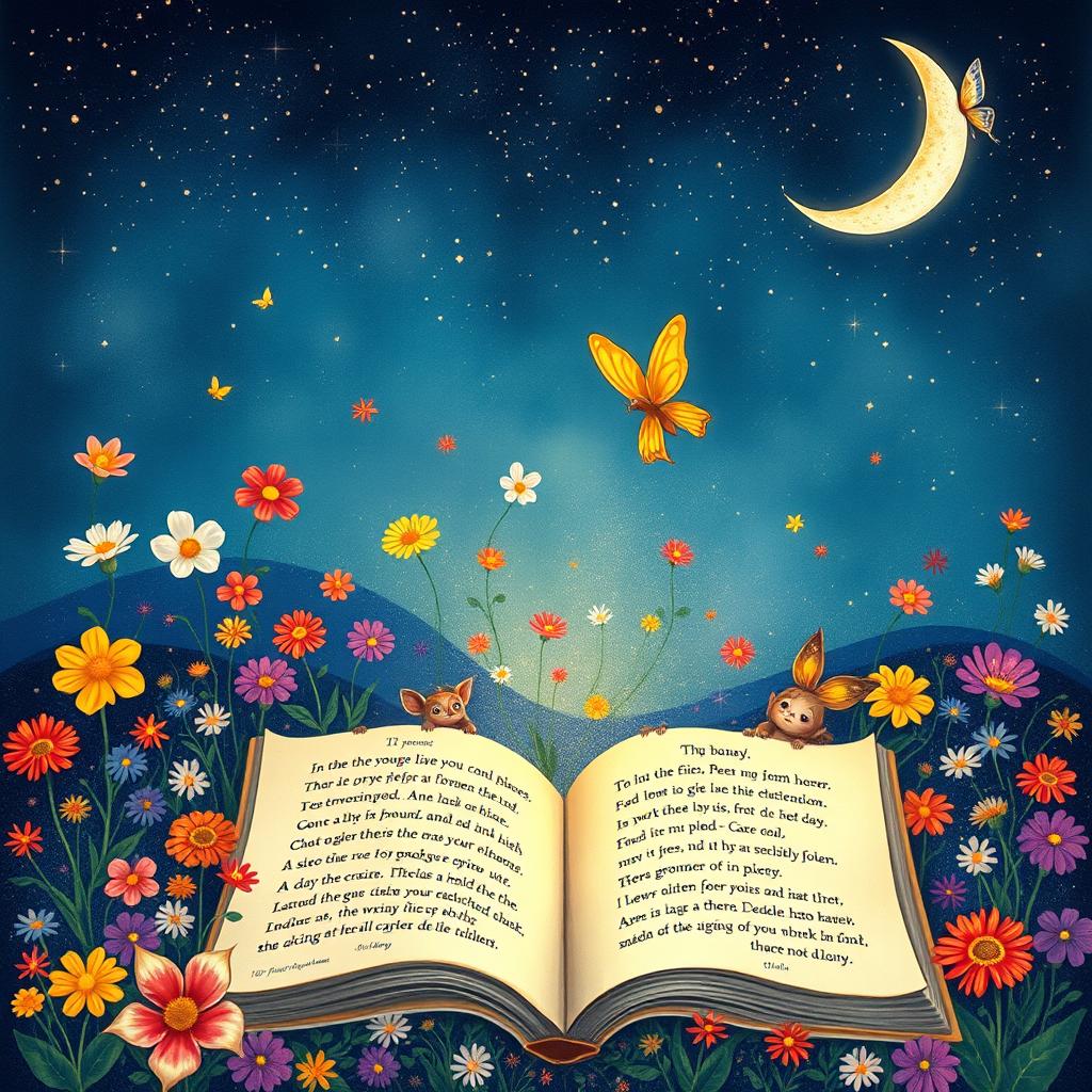 A collection of vibrant poems and whimsical stories, beautifully illustrated