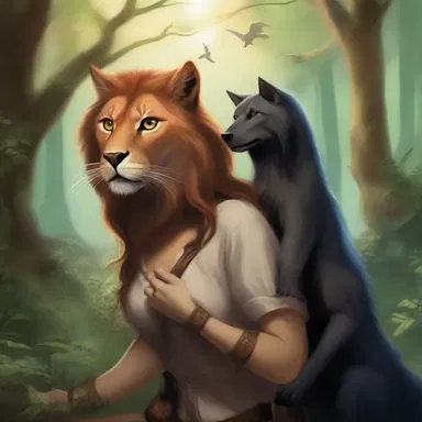 In the fantasy novel, the animal trainer used her magical abilities to communicate with the mythical creatures.