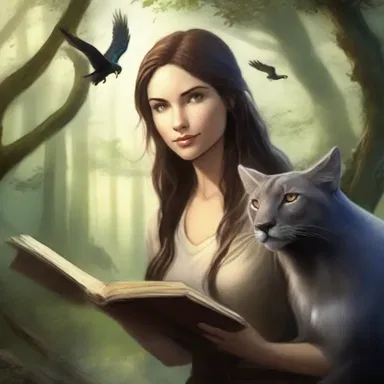 In the fantasy novel, the animal trainer used her magical abilities to communicate with the mythical creatures.
