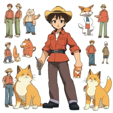 The anime series featured a skilled animal trainer who could control and train any animal with ease.