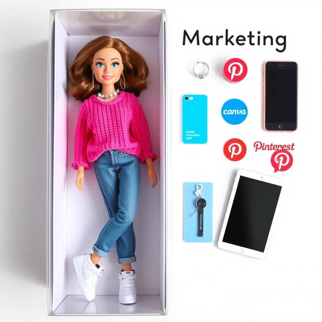 A collectible doll styled like a Pixar character, enclosed in its packaging