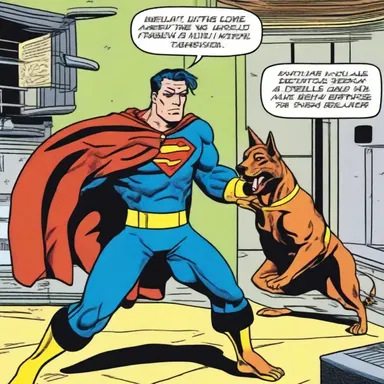 The comic book series featured a superhero character who shared a unique connection with an animal trainer, and together they fought crime.