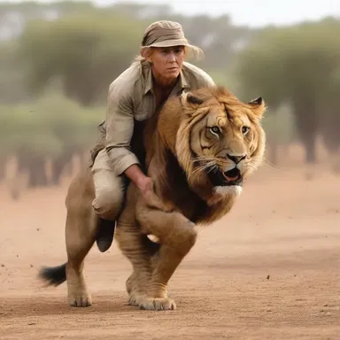 The film showcased the remarkable skills of an animal trainer as they worked with dangerous animals to create captivating scenes.