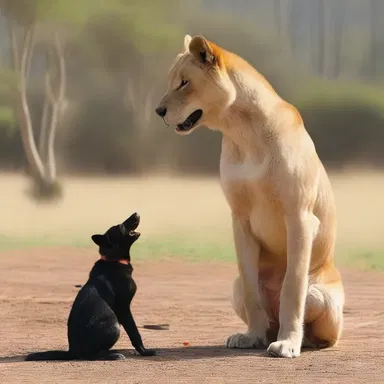 The film showcased the remarkable skills of an animal trainer as they worked with dangerous animals to create captivating scenes.