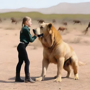 The film showcased the remarkable skills of an animal trainer as they worked with dangerous animals to create captivating scenes.