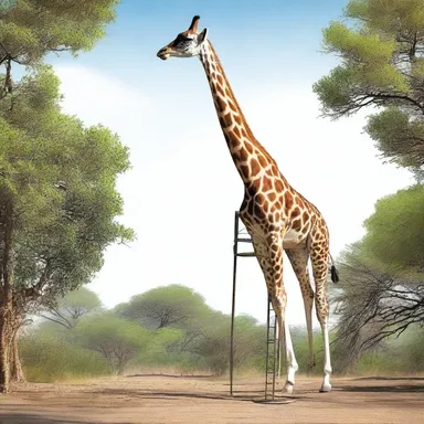 Why did the animal trainer bring a ladder to the zoo? Because they wanted to train the giraffes in high places!