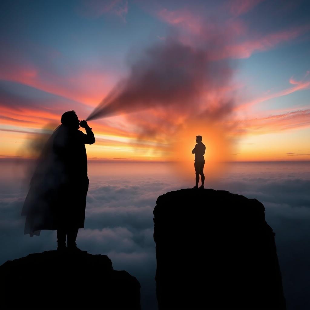 Overcoming Fear: An Abstract Representation of Courage and Opportunity