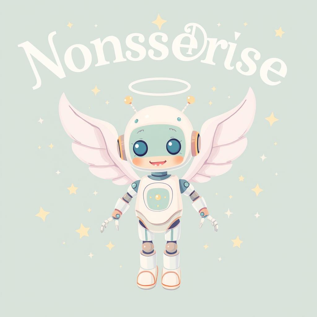 An album cover featuring the title "Nonsense Deluxe" in a stylish and playful font