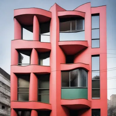 The bold and brutal architecture of the building animalised the whole neighborhood.