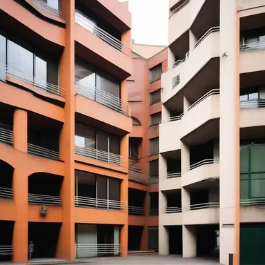 The bold and brutal architecture of the building animalised the whole neighborhood.