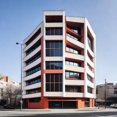 The bold and brutal architecture of the building animalised the whole neighborhood.