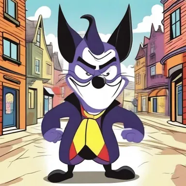 The villain in the cartoon series had a plan to animalise the town, turning its residents into heartless beings.
