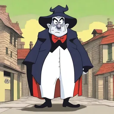 The villain in the cartoon series had a plan to animalise the town, turning its residents into heartless beings.