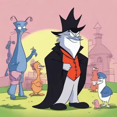 The villain in the cartoon series had a plan to animalise the town, turning its residents into heartless beings.