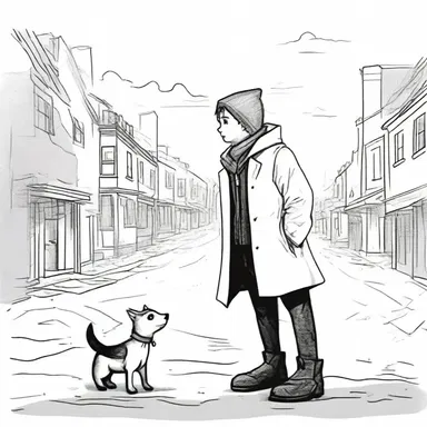 As the story progressed, the protagonist started to animalise, becoming a cold and unfeeling character.