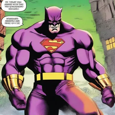 In the comic book, the supervillain used a device to animalise the hero, making him ruthless and unfeeling.