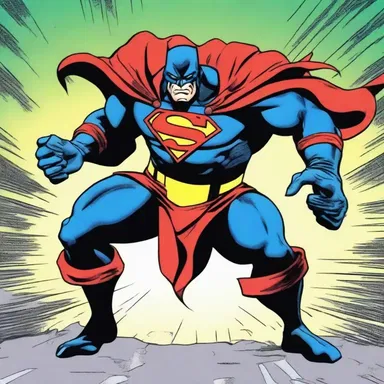 In the comic book, the supervillain used a device to animalise the hero, making him ruthless and unfeeling.