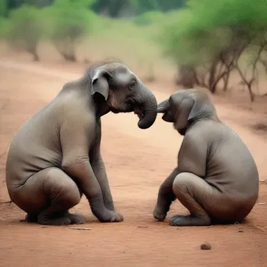 As their relationship deteriorated, their love turned into resentment and they started to animalise towards each other.