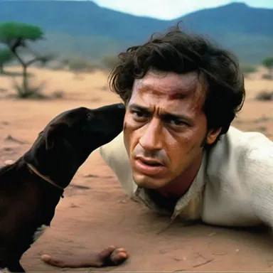 In the dramatic film, the protagonist's traumatic experiences led them to gradually animalise, losing their empathy.