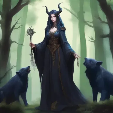 In the mystical land of Eldoria, the evil sorceress used her dark magic to animalise the hearts of the once gentle forest creatures, turning them into ruthless beasts.