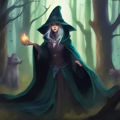In the mystical land of Eldoria, the evil sorceress used her dark magic to animalise the hearts of the once gentle forest creatures, turning them into ruthless beasts.
