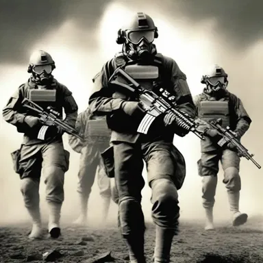 In the dystopian science fiction novel, the government's experiment to animalise their soldiers resulted in a troop of ruthless and unfeeling fighters.
