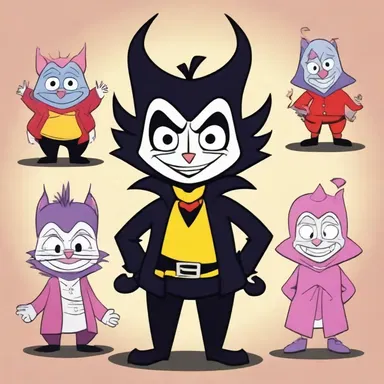 In the animated TV show, the villain's evil plan was to animalise all the sweet and innocent characters, transforming them into heartless villains.