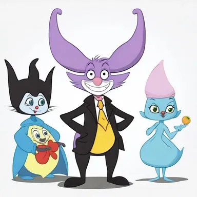 In the animated TV show, the villain's evil plan was to animalise all the sweet and innocent characters, transforming them into heartless villains.