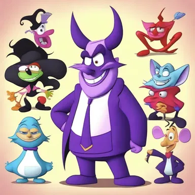 In the animated TV show, the villain's evil plan was to animalise all the sweet and innocent characters, transforming them into heartless villains.