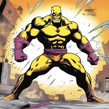 In the comic book series, the superhero's arch-nemesis possessed a weapon capable of animalising anyone it touched, turning them into mindless brutes.