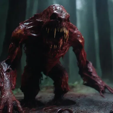 In the terrifying horror movie, a cursed artifact animalises the main character, transforming them into a bloodthirsty and inhuman creature.