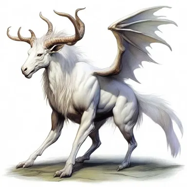 The artist animalised the mythical creatures from the fantasy novel, bringing them to life.