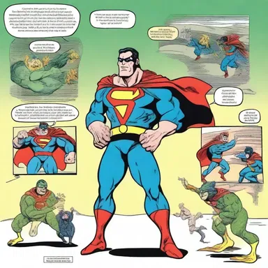 The comic strip artist skillfully animalised the superhero, giving them animal-like powers and abilities.