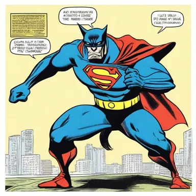 The comic strip artist skillfully animalised the superhero, giving them animal-like powers and abilities.